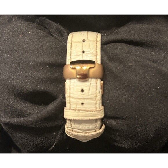 Pre-Owned Tissot Rose Gold and Ivory MOP Chronograph Watch - Picture 9 of 11